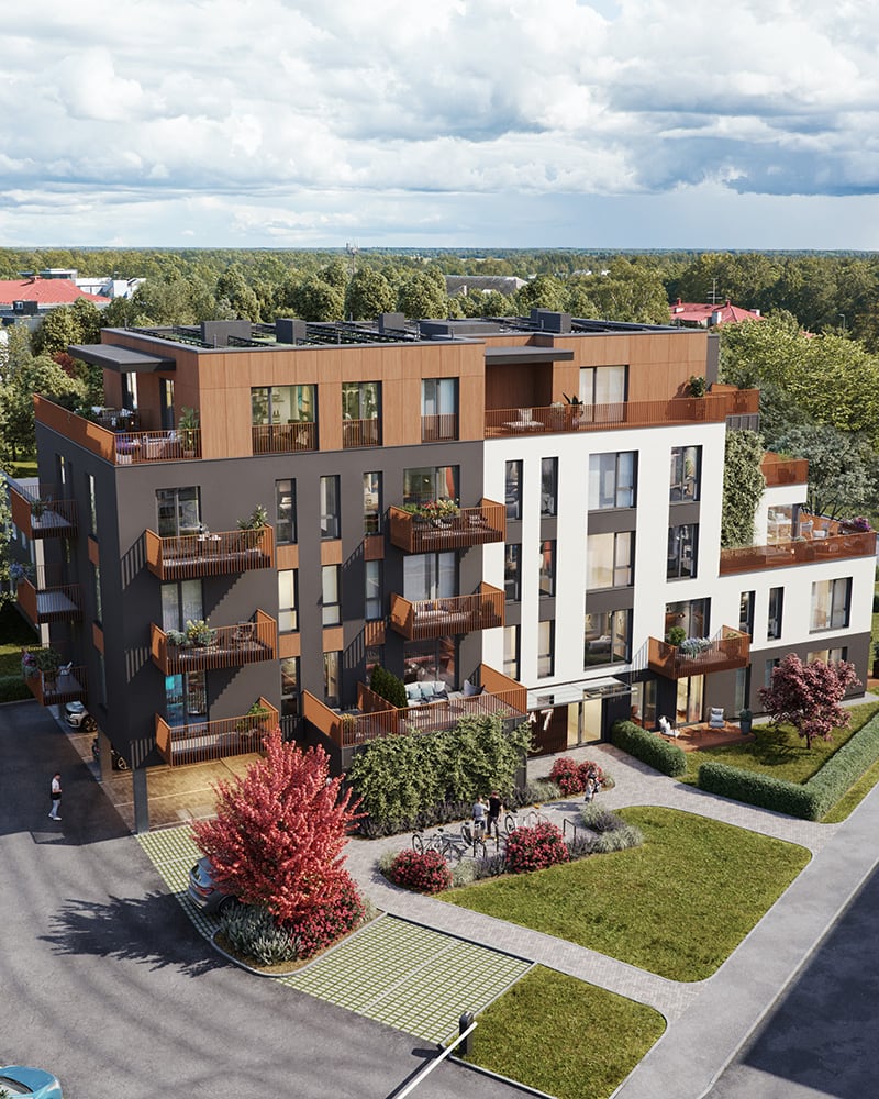 Allika kodud Keila linna südames